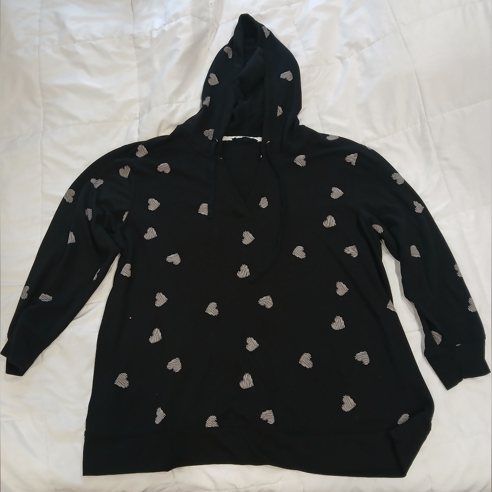 Jane+delancey Hooded Sweatshirt Size 2X
